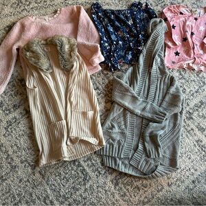 5 Dusters/Sweater/Tops Bundle